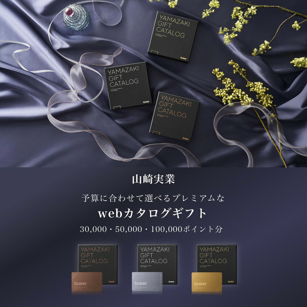 山崎実業 【 tower カタログギフト 3コース 30,000P 50,000P 100,000P タワー 】11...