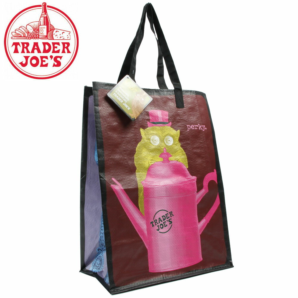 トレーダー・ジョーズ エコバッグ メンズ TRADER JOE'S トレーダージョーズ BAG トレジョ エコ バッグ 高級スーパー アメリカ スーパーマーケット オリジナル ママバッグ トートバッグ 海外セレブ 手提げ エコ活 SDGS BAG ピンク ユニコーン ヴィンテージ オシャレ 雑貨 袋