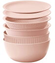 ライクイット (like-it) ざる ボウル 電子レンジ対応 Colander&Bowl 米とぎにも使える ザルとボール ピンク 6点セット 日本製 水切り ...