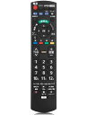テレビ リモコン for パナソニック テレビ ビエラ リモコン N2QAYB000814 for Panasonic VIERA A300/A305/C65/...