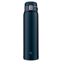 象印マホービン(ZOJIRUSHI) 水筒 直飲み 【ワンタッチオープン】 ステンレスマグ 600ml ネイビー SM-SF60-AD