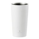ドリテック(dretec) カクセー タンブラー 450ml ホワイト CLE-03W