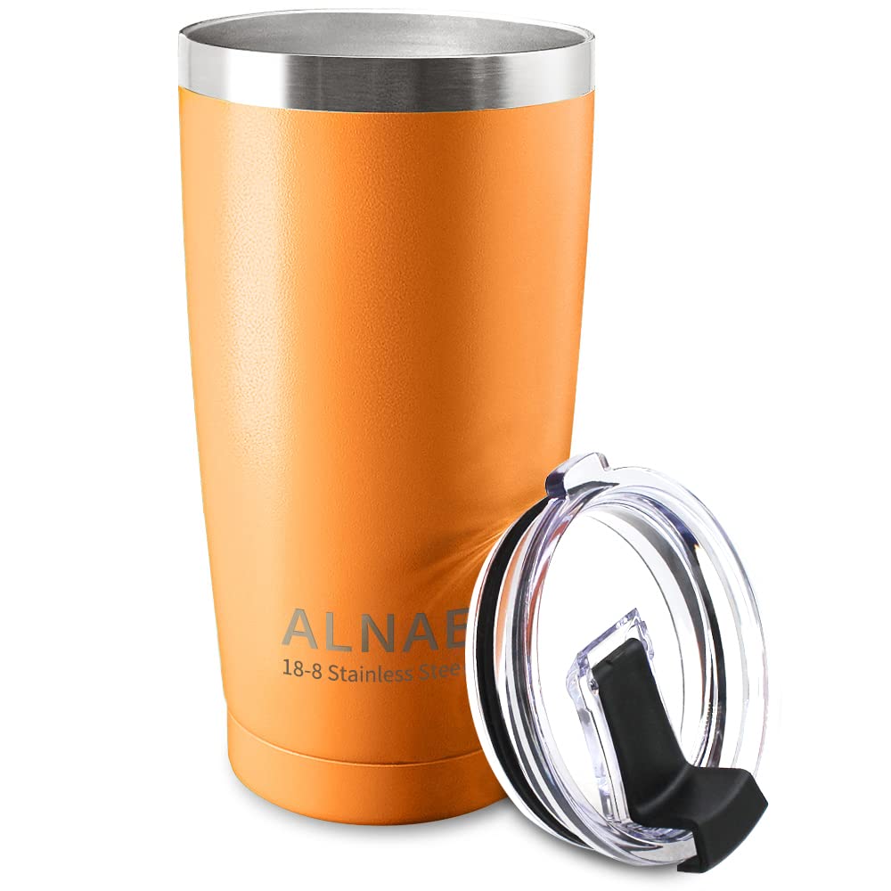 ALNAE タンブラー ふた付き600ml 真空断熱 魔法瓶 二重構造 マグカップ ステンレス コー