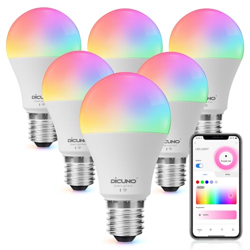  AlexaǧDiCUNO ޡŵ E26 LEDŵ 60W 9W 800lm ĴĴ Alexa Google б ...