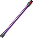 掃除機延長ロングパイプ 適用Dyson(ダイソン) V7 V8 V10 V11 V15シリーズ専用 延長ロングパイプ 掃除機用交換部品【Slimは非対応】 (パープル)