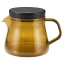 キャプテンスタッグ(CAPTAIN STAG) コーヒー 珈琲サーバー 470ml フタ付き 目盛り付き KONOMI/ブラウン CS Forest Cafe 日本製 UW-3561