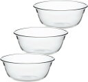 iwaki(イワキ) 耐熱ガラス スイーツカップ フルーツ 300ml KBT945 3個セット