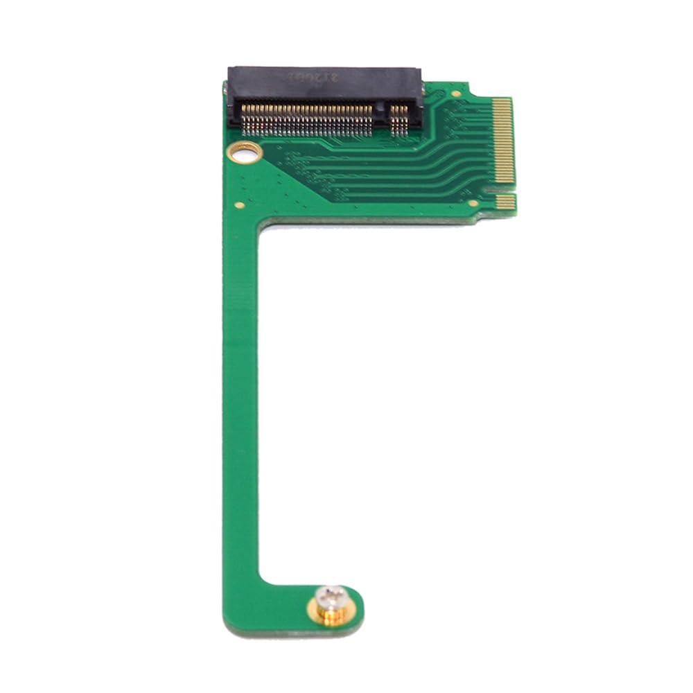 NFHK NVME M-Key 22x30mmから22x80mm 角度付き拡張SSDアップグレードアダプター ROG Ally Gaming対応