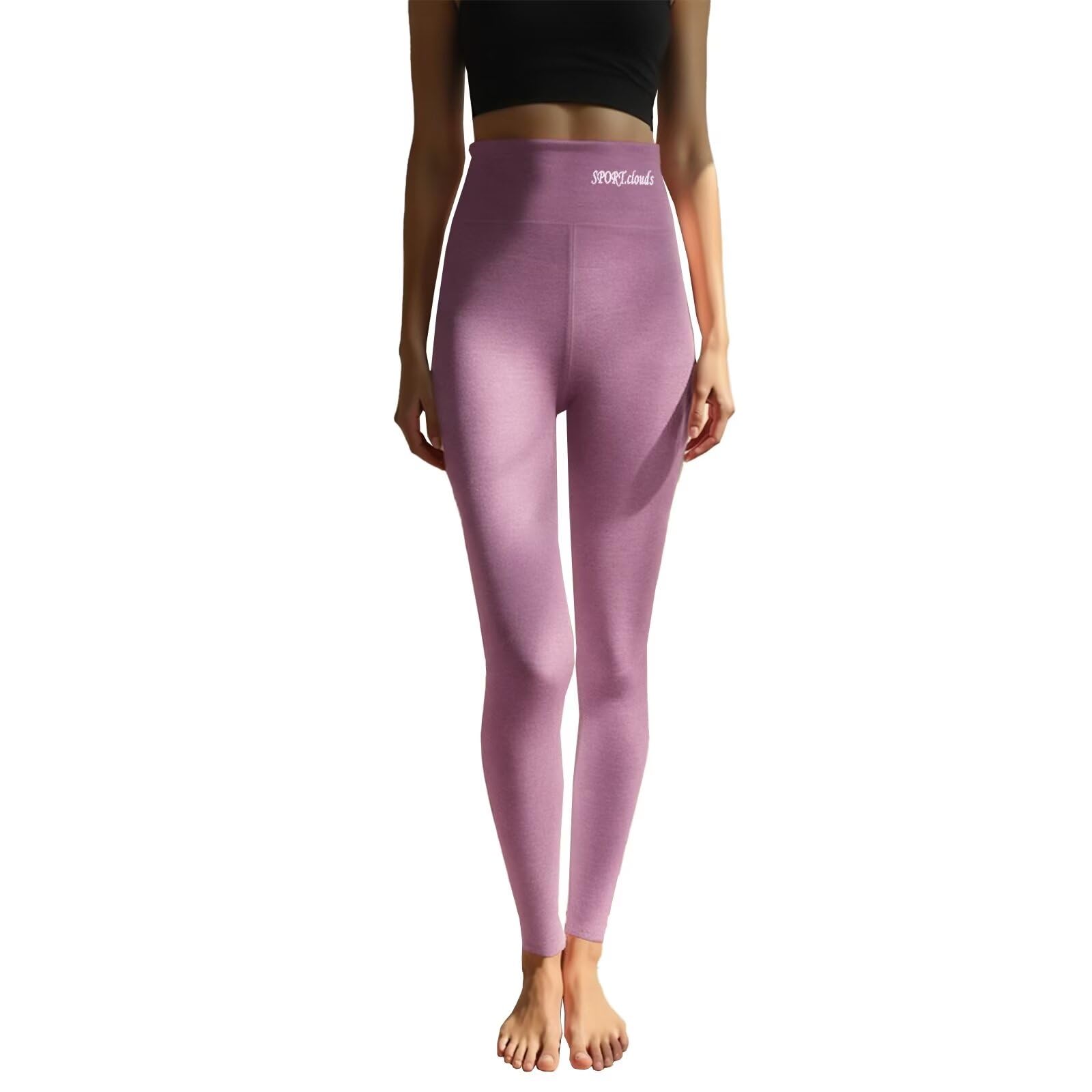 [Sillictor] 防寒タイツ レディース あったかインナー パンツ ズボン下 保温 レギンス ステテコ 裏起毛 ロング スパッツ シムレス 秋冬春 【ウールとシルク入り】 1198pu-2XL（日本サイズXL）