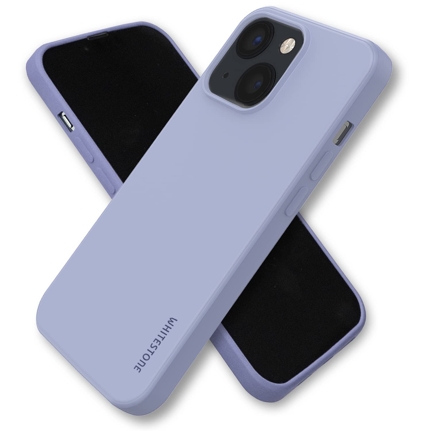 [Beads Case by Whitestone] シリコンケース（衝撃防止、ソフト質感）（iPhone13 mini用、フライラックパープル）