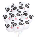 ledmomo 30pcs パンダバルーン パンダ風船45cm*38cm かわいい 動物風船 100日祝い 飾り 男の子 女の子 誕生日 飾り付け パーティー ...
