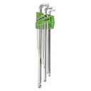 ベッセル(VESSEL) 六角棒 ボールポイント L型レンチ 9本組 短軸 ロングタイプ 8209BP-L