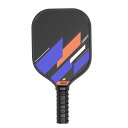 Hikeen ピックルボールパドル パープル ピックルボールパドル (1本) ピックルボール用ラケット2個セット 26孔室内用ピックルボールボールセット 4*ピ...