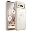 JEDirect Google Pixel 8 Pro 6.7 インチ 2023用 マグネットケース MagSafe対応 半透明マットバック 耐衝撃スマホカバー...
