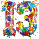 Sekat 数字 バルーン 40インチ マルチ ナンバーバルーン 誕生日 風船 バースデー 飾り アルミ風船 ハッピーバースデー 結婚式パーティー 記念日 ウェ...
