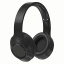 Bluetooth ヘッドホン ワイヤレスヘッドホン 密閉型 重低音 オーバーイヤーヘッドホン マイク付き 軽量設計 折りたたみ 有線 無線 TFカード 3Way ギフト 誕生日 プレゼント ヘッドフォン Bluetooth 5.3 収納袋付き (ブラック)