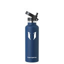 Super Sparrow 水筒 子供 真空断熱ボトル - 750ml - 標準口ウォーターボトル - BPAフリー 漏れ防止 - エルゴノミックデザインのストロー付き水筒、仕事・ジム・旅行・スポーツ・アウトドアに最適(3)