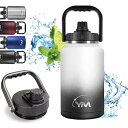 BOONSHAK アイスボトル 断熱水筒3800ml アイスジャグ キャンプ氷入れ最強 4L 防災 魔法瓶3.8L 真空断熱 超時間保温保冷 水貯める容器 キャ...