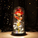 バラ 造花 Lechin 24Kゴールドローズ 枯れない花 金メッキローズ 造花 LEDライト付き電池式 薔薇 花束 プレゼントバラ バレンタインデー 母の日 ...