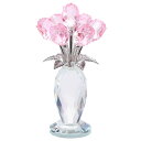 Kertari 誕生日プレゼント女性 人気 バラ 花 クリスタル フラワー 造花 インテリア 結婚祝い 【正規品】k9 水晶 枯れない花 薔薇 ガラス細工 置物...