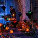【Charming Club】ハロウィン ウォールステッカー 飾り ゴースト 吊り下げ お化け 幽霊 夜光 壁に貼る 12枚入り パーティー装飾 デコレーション...