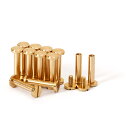 シカゴスクリュー 12個入り 8×4×18mm 真鍮組ネジ コンチョ バッグ ベルト 底びょう リベット スタッズ パーツ 鋲 リベット スタッド ネジ式 レザークラフト DIY ハンドメイド パーツ