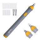 Tenwin電動消しゴム 電動字消器 パワフル よく消える 静音 筆形 取り換え用 消しゴム22本付き 学生用 文房具 オフィス用品 図面 楽譜 建築企画 絵画...