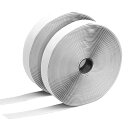 Chouiery 2本セット マジックテープ 面ファスナー 幅2.5cm 長さ10m マジックテープ 粘着力強い両面テープ付き 強粘着裏糊付 オスメスセット 耐...