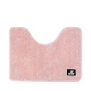 トイレマット ふわふわ/吸水性いい トイレまっと 洗える 人気 トイレマット 滑り止め といれまっと おしゃれ トイレ 敷物 トイレ用マット ふかふか トイレ足元マット レギュラーサイズ トイレマット トイレのマット (ピンク, 45*60cm)
