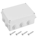 winova ジャンクションボックス 電気ボックス プラスチックケース ABS製 IP65防水 防塵 屋内外で頼りになる耐久性 配線ボックス 150mmx110mmx70mm 1個入