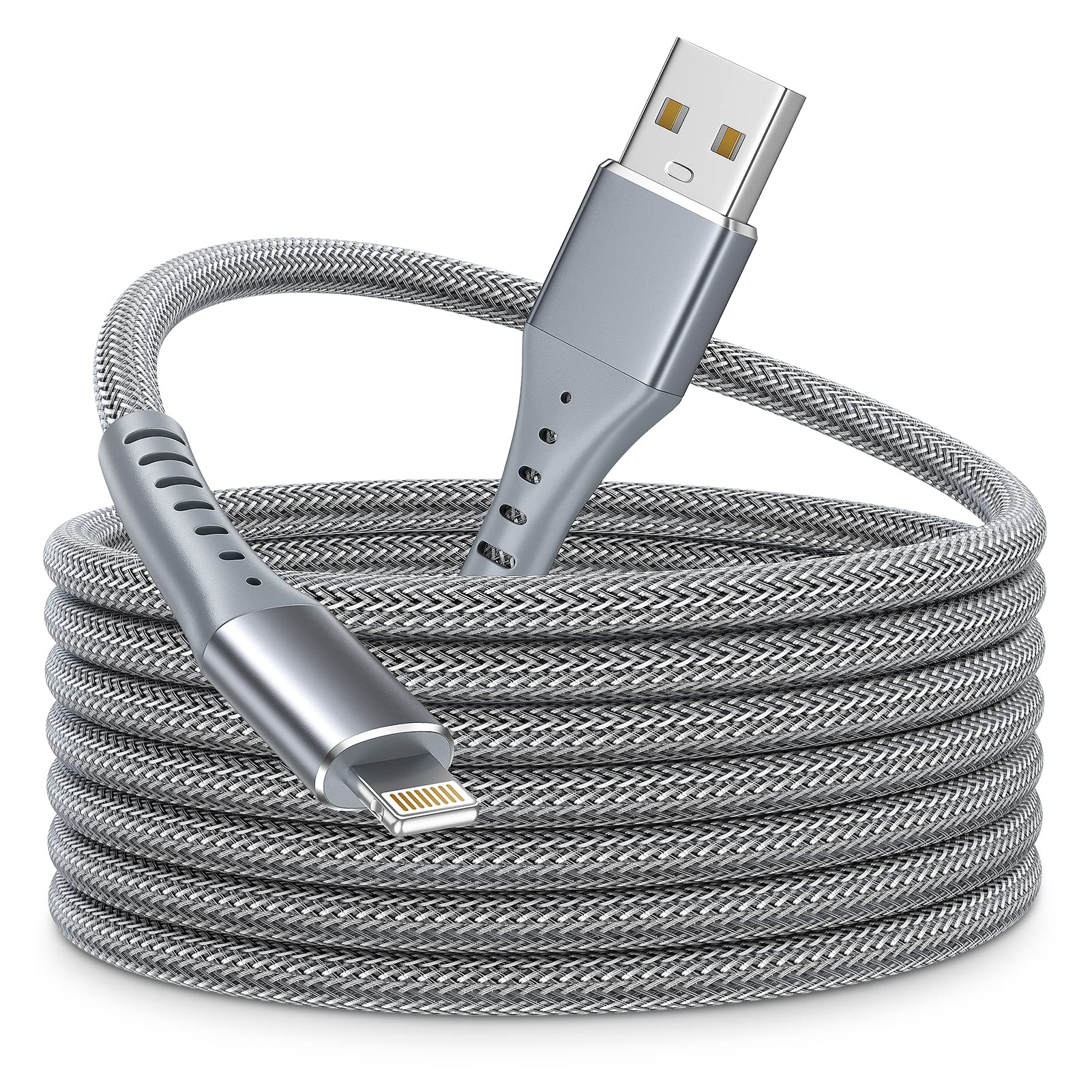 iPhone 充電ケーブル 3m Aioneus アイホン充電ケーブル ライトニングケーブル 高耐久性 iPhone 充電器コード 3A急速充電 スマホ充電ケーブル Lightningケーブル iPhone 16 15 14 13 12 Pro Max XR XS 8