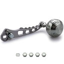 HEIGHTEN 60/70/80/90mm リール ハンドル 4色 シマノ(SHIMANO) ダイワ(DAIWA) アブ(Abu) 通用 ベイトリール用 Ha...