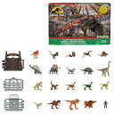 マテル ジュラシックワールド(JURASSIC WORLD) ジュラシック・パーク 30周年 アドベント・カレンダー【ミニフィギュアとパーツ30ケ入り】 【3才...