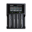 リチウムイオン電池 18650 充電器 XTAR VC4 Plus (VC4SL同モデル)単三?単四 ニッケル水素/ニカド電池 18650 21700 16340 26650 3.7Vリチウムイオン に対応 電池容量測定