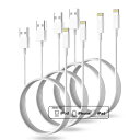 BSTOEM 純正 iphone充電器ケーブル 1m*4本 ライトニング ケーブル usb to lightningコード 高速充電 耐久 アイフォンじゅう電こ...