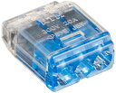 ニチフ端子工業 差込形コネクタ クイックロック 50個入 QLX3-BCL 極数:3 ブルー