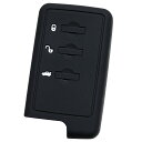 【IKT】スバル車用 スマートキー用シリコンカバー 3ボタン / フォレスター/エクシーガ/WRX/レガシー/レガシーツーリングワゴン / レガシーB4 / レガシーアウトバック/など 専用設計でピッタリサイズ 傷防止 さらさらシリコン SUBARU車用(SS-002) (ブラック)