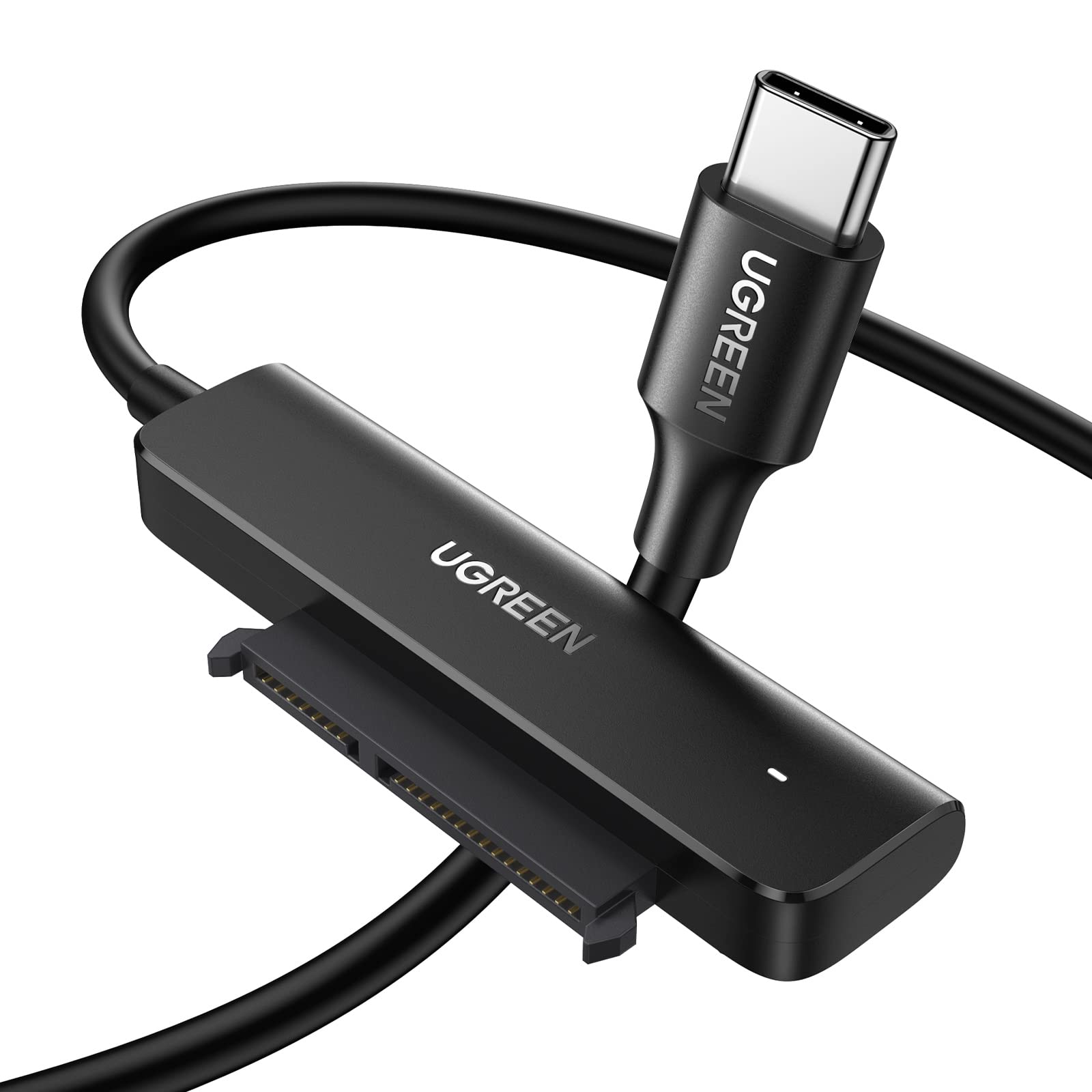 UGREEN SATA USB Ѵ֥ 2.5 SATA USB Ѵץ SATA3 SSD HDDб USB C ³...