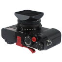 Haoge LH-X200B スクエアメタルレンズフード 49mmアダプターリングメタルキャップ付き X100VI Fuji X100V X100F X100T...