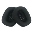 Chic Tuant イヤーパッド for Logicool (ロジクール) G733 ヘッドセットに対応 交換用ヘッドホンパッドイヤークッションメモリーフォーム (ブラック)