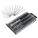 Bestgle極細マイクロドリル刃セット0.3~1.6mm 超硬ドリル 精密ドリル HSS 鋼 付け替え可能 付け替えドリル 20本組 PCB彫刻ドリル DIY...