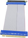 SinLoon pci-e 16x ライザーカード pci-E 16Xオス-16Xメス 延長再配置ケーブル pci express 延長ケーブル フレキシブルリボンケーブル 20CM