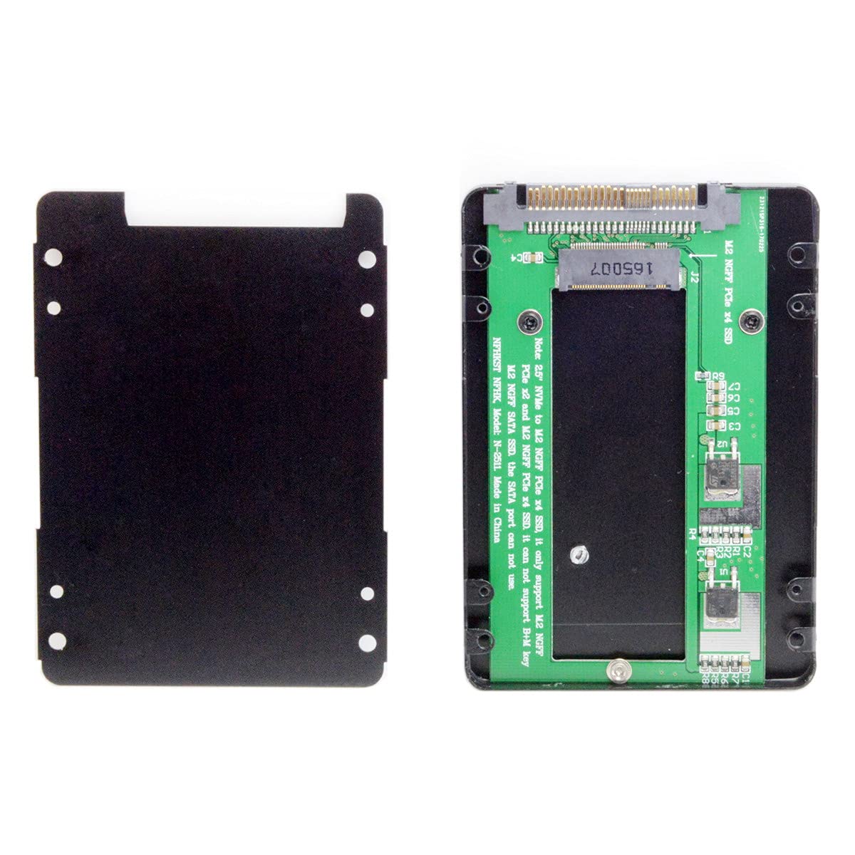 NFHK SFF-8639 NVME U.2 - NGFF M.2 M-Key PCIe SSDケースエンクロージャ メインボード交換用 SSD 750 p3600 p3700…
