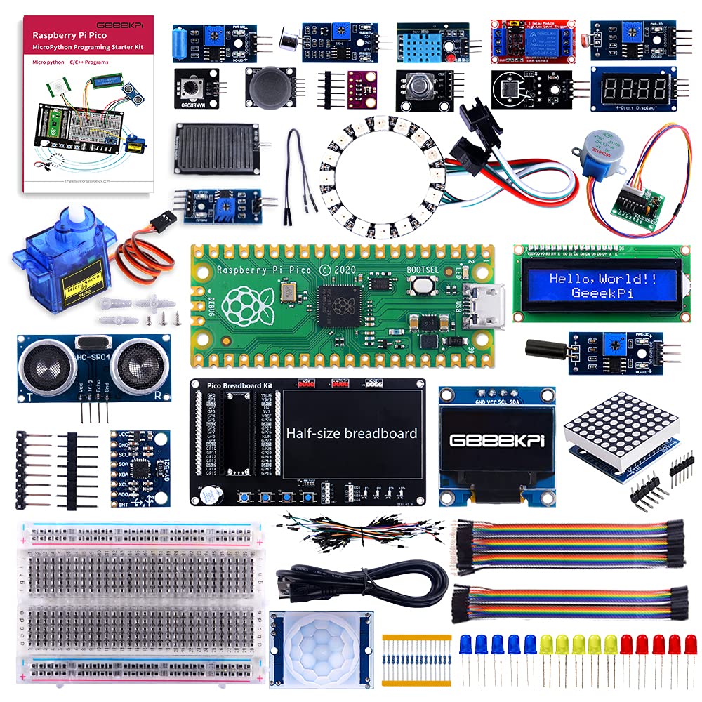 ӥ󥰥饹ŷԾŹ㤨GeeekPi Raspberry Pi Pico Micro Pythonץߥ󥰥󥵡åȡץߥ󥰤ŻҺȤΥ󥹥ȥå׳ؽΥޥ˥奢롢I2C 1602 LCDǥץ쥤⥸塼롢MAX7219 8x32ɥåȥޥȥåRaspberry Pi Pico鿴Ԥӥեȥ󥸥˥ΥפβǤʤ8,955ߤˤʤޤ