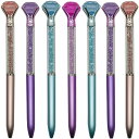 Maydahui おしゃれ ダイヤモンド クリスタル ボールペン 12本セット 0.5mm 黒インク 油性 キラキラ カラフル かわいい 文房具 筆記用 子供 ...