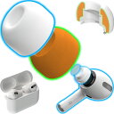 KASOTT AirPods Pro イヤーチップ イヤーピース イヤーピース シリコン+形状記憶フォーム 低反発イヤホンカバー シリコン イヤーチップ イズ低減 音質向上 遮音性 滑り止め 柔らかい 耳垢ガード フィット感 脱落防止 エアーポッズ プロ用 対応 交換用 (ホワイト, Mサイズ