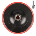 STEBRUAM 研磨ディスク 125mm サンディングパッド 曲面研磨アダプター ポリッシャー 磨きとフック