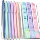 Four Candies パステルシャープペンシル 6本 セット 0.5mm HB&2B シャーペン 書きやすい 中学生 360本シャー芯 消しゴム付き かわい...