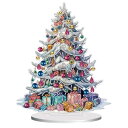 LEADINTOP ダイヤモンドアート クリスタル クリスマスツリー 不規則ダイヤモンド クリスマス 飾り 人気 卓上 ダイヤモンドペインティングキット DIY...