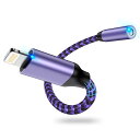 Lightning - 3.5mmイヤホン変換アダプタ18cm iPhoneイヤホンジャツク HIFI音質 MFI認証 Haoano 24-bitハイレゾ ライトニング 3.5mm変換ケーブル 通話/音量調節 iPhone14/13/12/11/SE/XS/iPad/iPod Touch5/6/7に対応 パープル